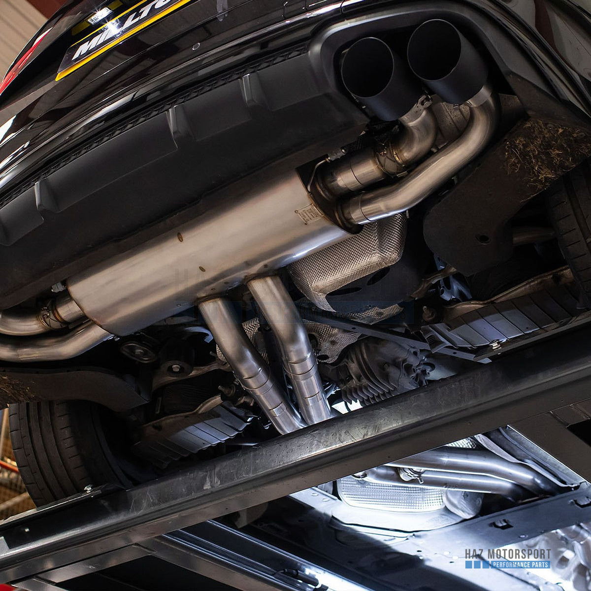 Milltek Sport Front Pipe Back Exhaust – Audi SQ8 4.0 V8 Bi-Turbo (Facelift) (2024 on) – photo 3