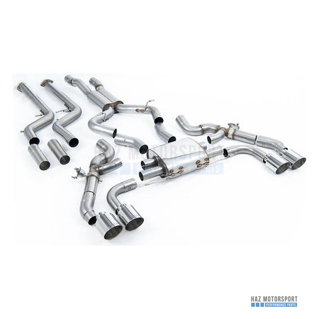 Milltek Sport Front Pipe Back Exhaust – BMW X3 G01/X4 G02 S58 LCI (2022 on) – photo 1