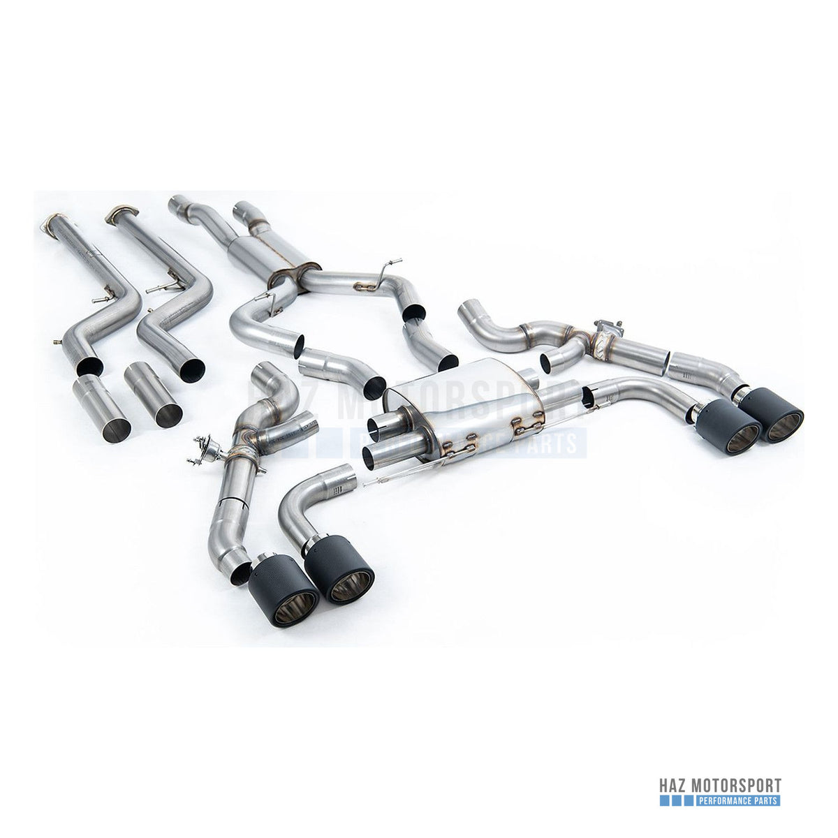 Milltek Sport Front Pipe Back Exhaust – BMW X3 G01/X4 G02 S58 LCI (2022 on) – photo 6