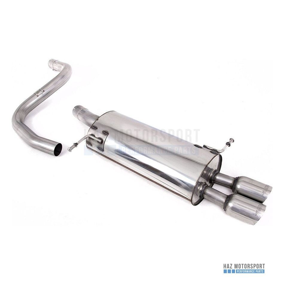 Milltek Sport Front Pipe Back Exhaust – Ford Fiesta Mk7 Duratec & Zetec-S (2008–2012) – photo 1
