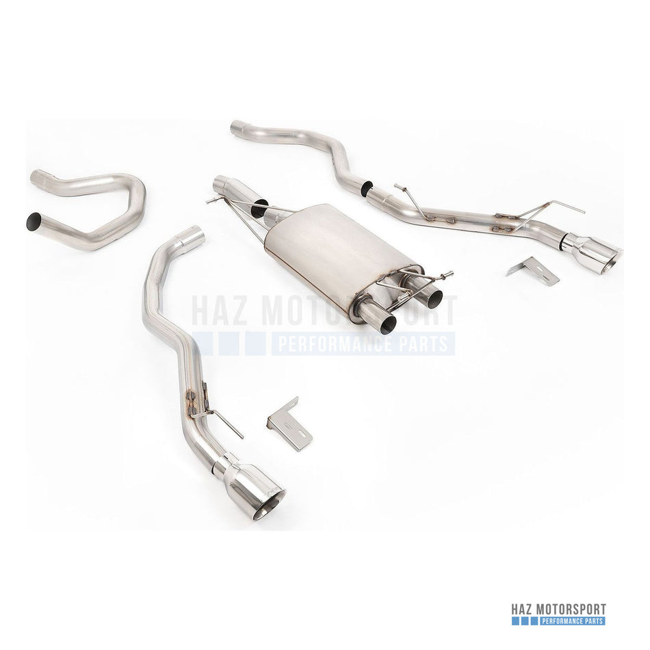 Milltek Sport Front Pipe Back Exhaust – Ford Ranger 2.3 PHEV (2025 on) – photo 1