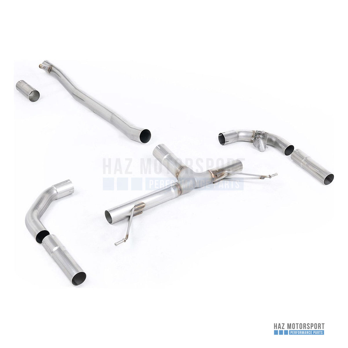 Milltek Sport Front Pipe Back Exhaust – Mercedes A35 AMG (2019 on) – photo 1