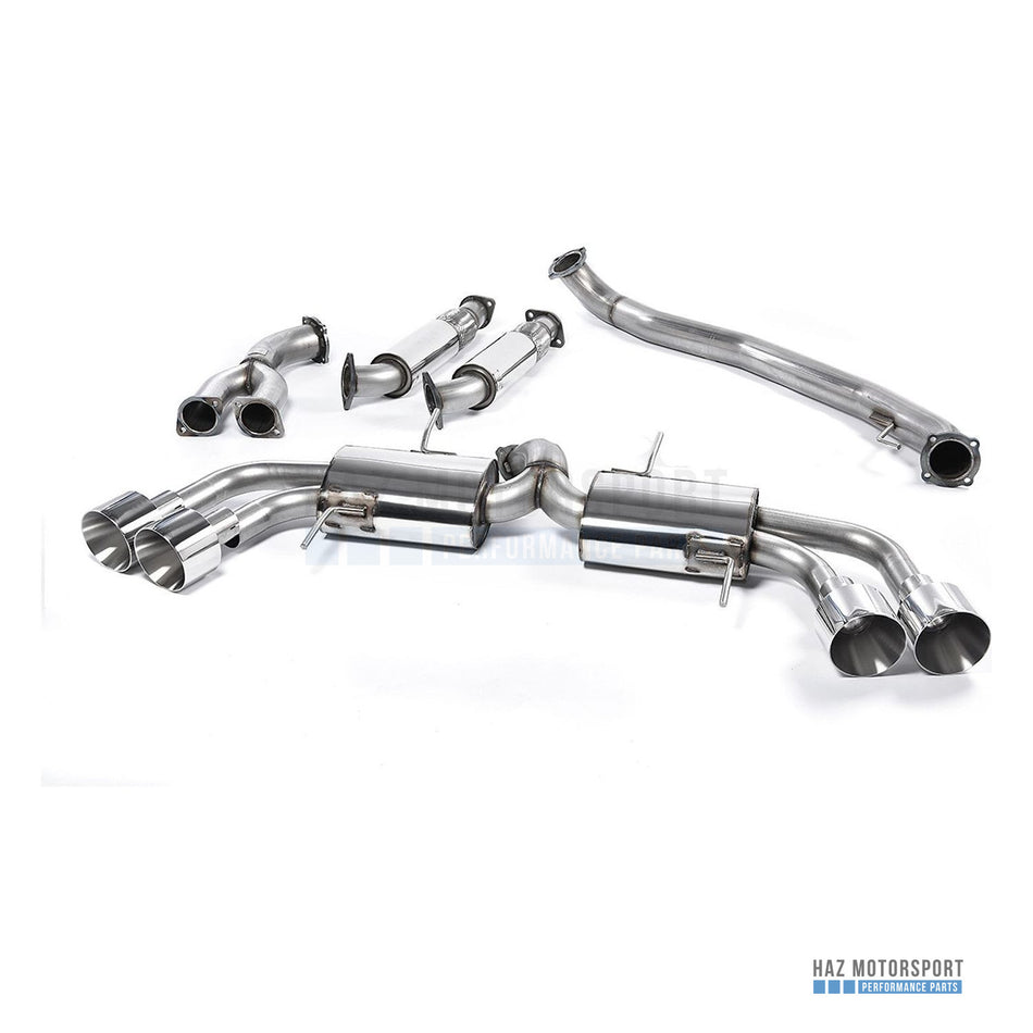 Milltek Sport Front Pipe Back Exhaust – Nissan GT-R R35 (2009–2015) – photo 1