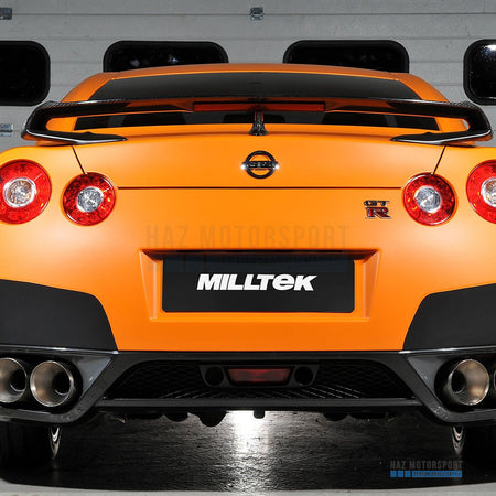 Milltek Sport Race (Loudest) 90mm Primary Cat Back Exhaust System with GT-127 Tips – Nissan GT-R R35 3.8 V6 Twin Turbo (2009–2015) – photo 2