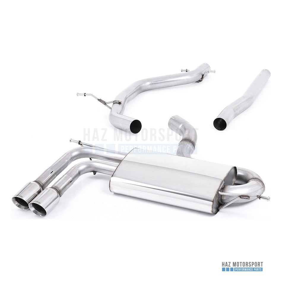 Milltek Sport GPF Back Exhaust – Audi A3/VW Golf GTD/Scirocco GT (2008–2017) – photo 1