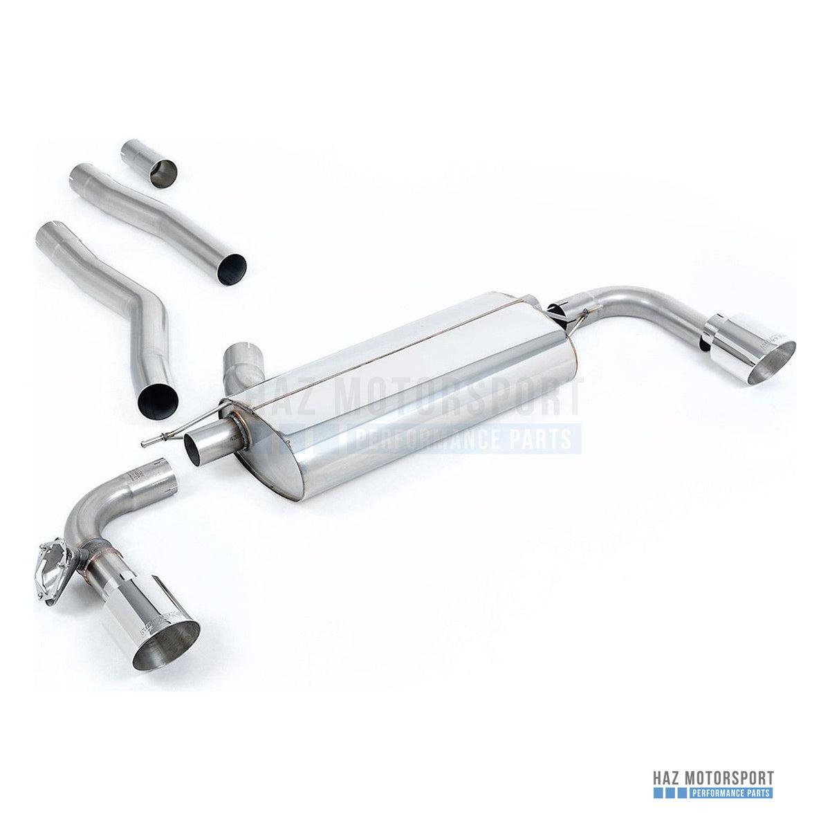 Milltek Sport GPF Back Exhaust – BMW F40 1 Series 128ti (2021 on) – photo 1