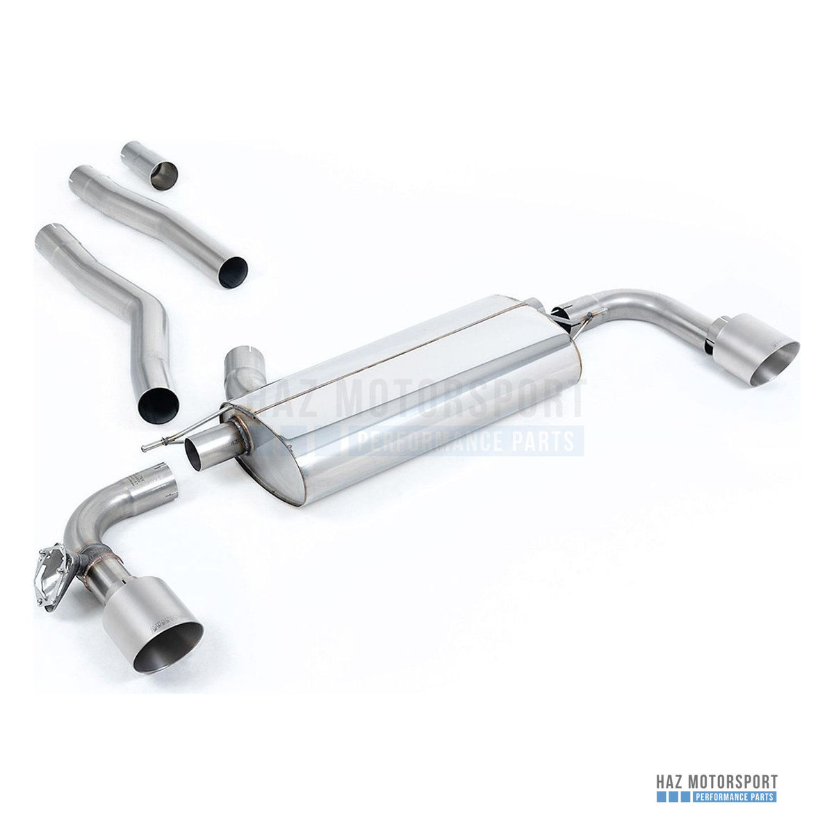 Milltek Sport GPF Back Exhaust – BMW F40 1 Series 128ti (2021 on) – photo 8