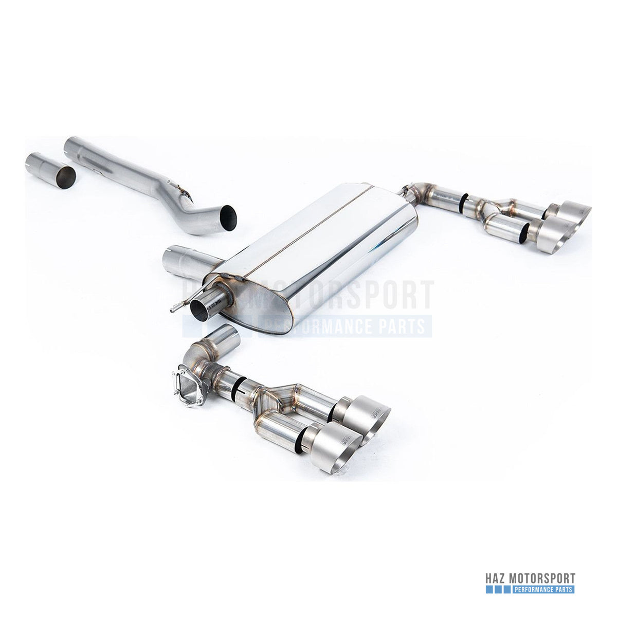 Milltek Sport GPF Back Exhaust – BMW F40 M135i (2019 on) – photo 9