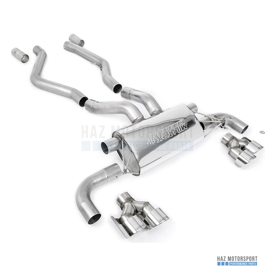 Milltek Sport GPF Back Exhaust – BMW G20/21 M340i & G22 M440i (2019–2025) – photo 1