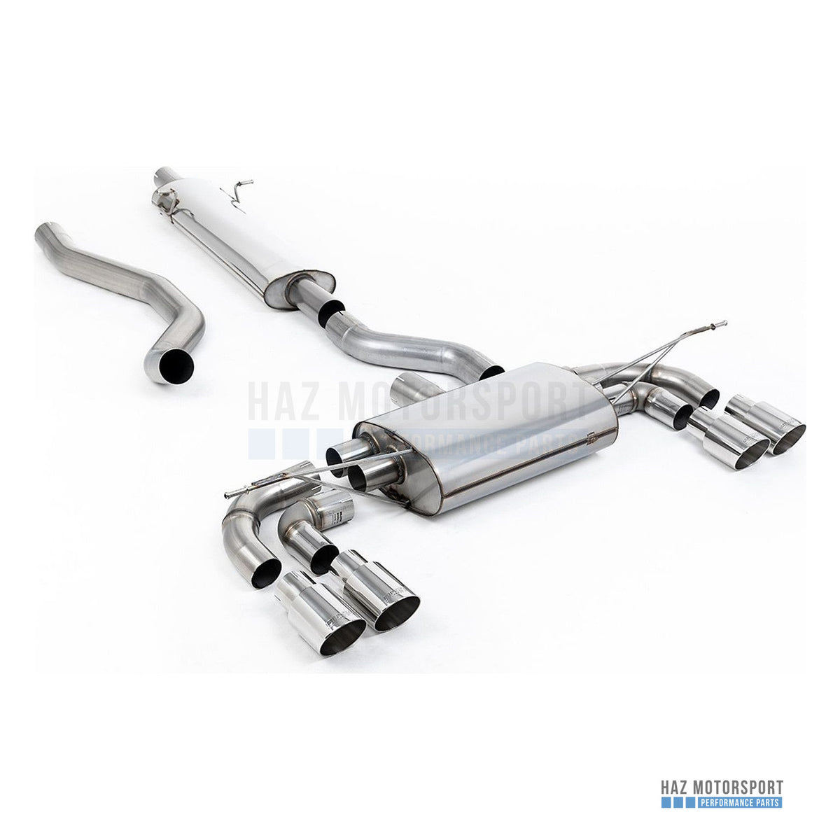 Milltek Sport GPF Back Exhaust – Land Rover Defender 130 2.0 I4 P300 & P400e (2023 on) – photo 1