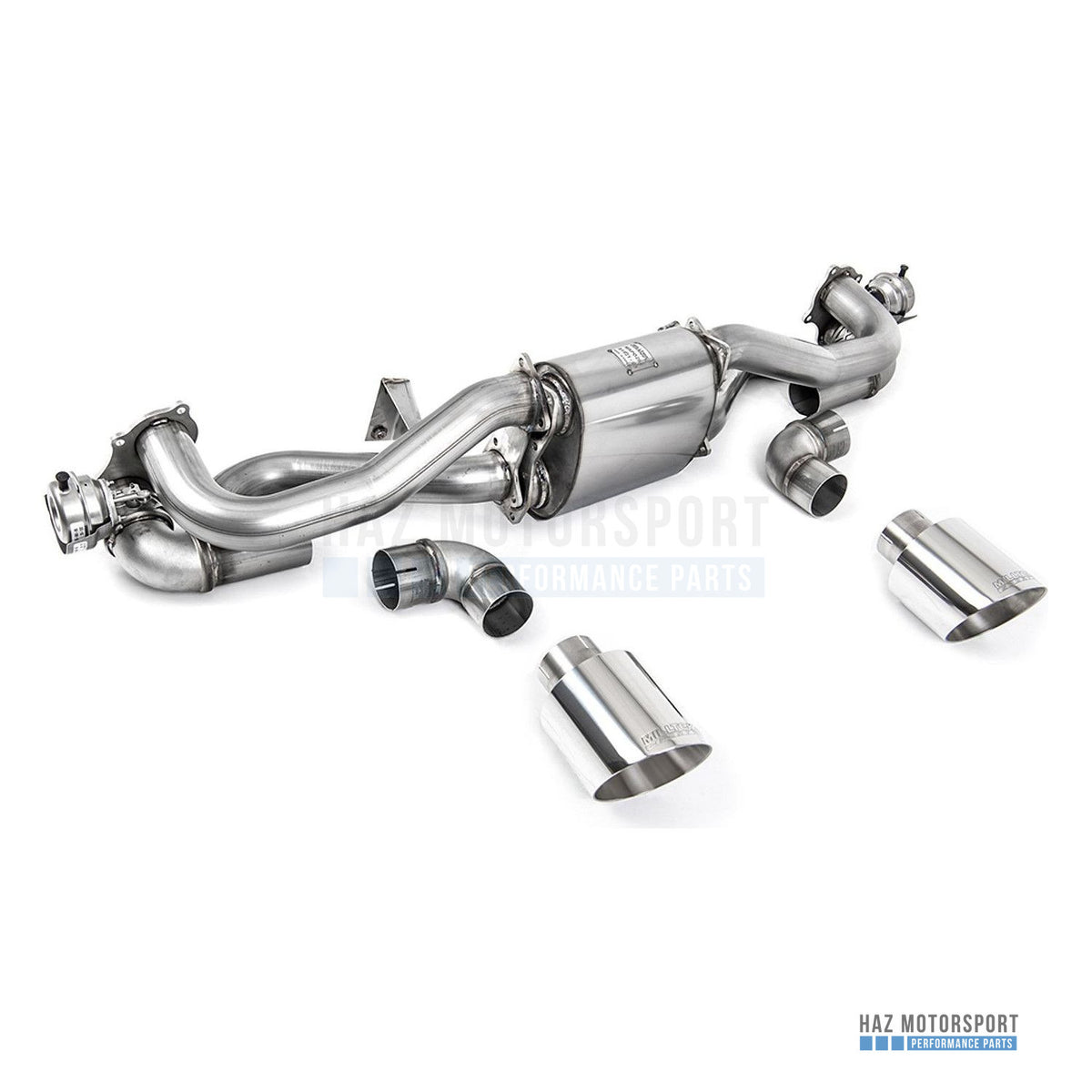 Milltek Sport GPF Back Exhaust – Porsche 718 GTS & Spyder Boxster/GT4 4.0 Cayman (2019–2020) – photo 1