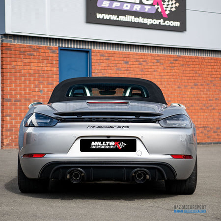 Milltek Sport GPF Back Exhaust – Porsche 718 GTS & Spyder Boxster/GT4 4.0 Cayman (2019–2020) – photo 3