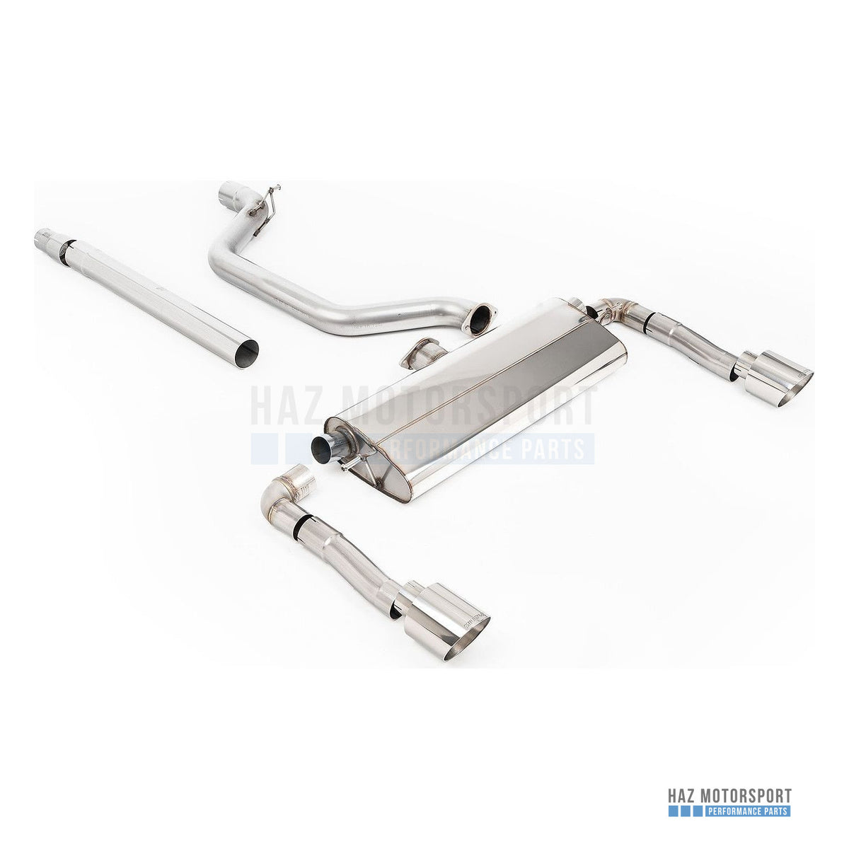 Milltek Sport GPF Back Exhaust – Seat Leon Cupra 2.0 TSI 245PS (2022 on) – photo 1