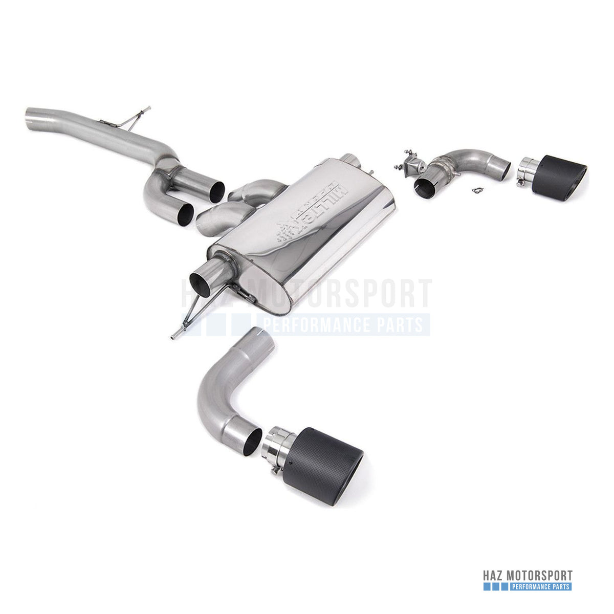 Milltek Sport GPF Back Exhaust – Toyota Supra A90 2.0 B48 (UK/Euro Spec Vehicles) (2021 on) – photo 12