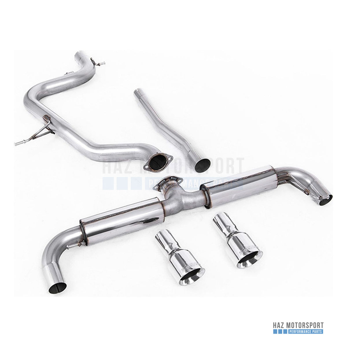 Milltek Sport GPF Back Exhaust – VW Golf GTD Mk6 TDI 170PS (2009–2014) – photo 1