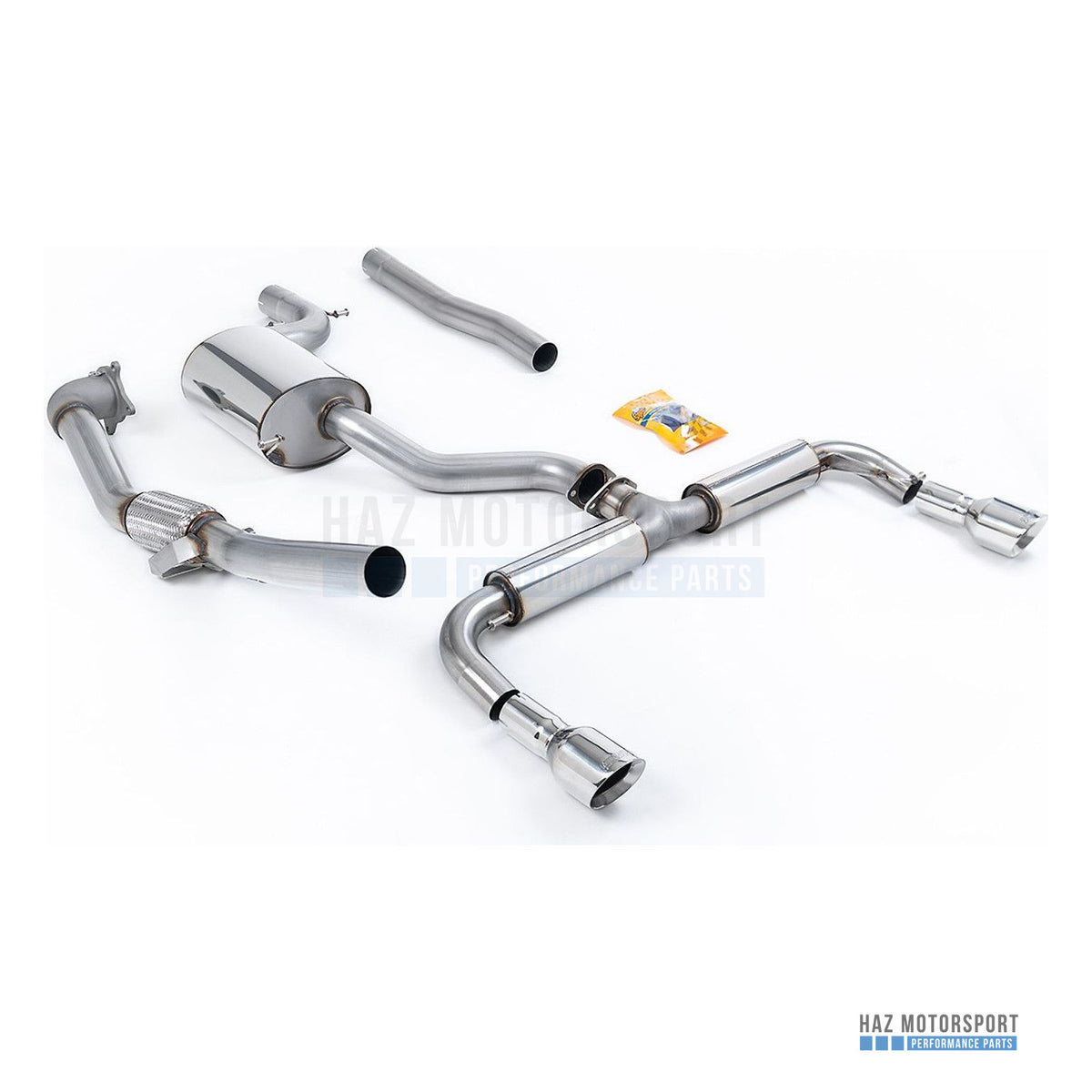 Milltek Sport GPF/OPF Bypass Pipe – VW Golf GTI Mk6 (2009–2013) – photo 1