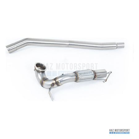 Milltek Sport Large Bore Downpipe with Catalyst Delete – VW Golf R Mk7.5 (2017–2021) – photo 1
