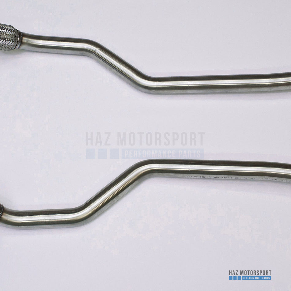Milltek Sport Large Bore Downpipe with Catalyst Delete – Audi S5 V8 (2007–2011) – photo 1