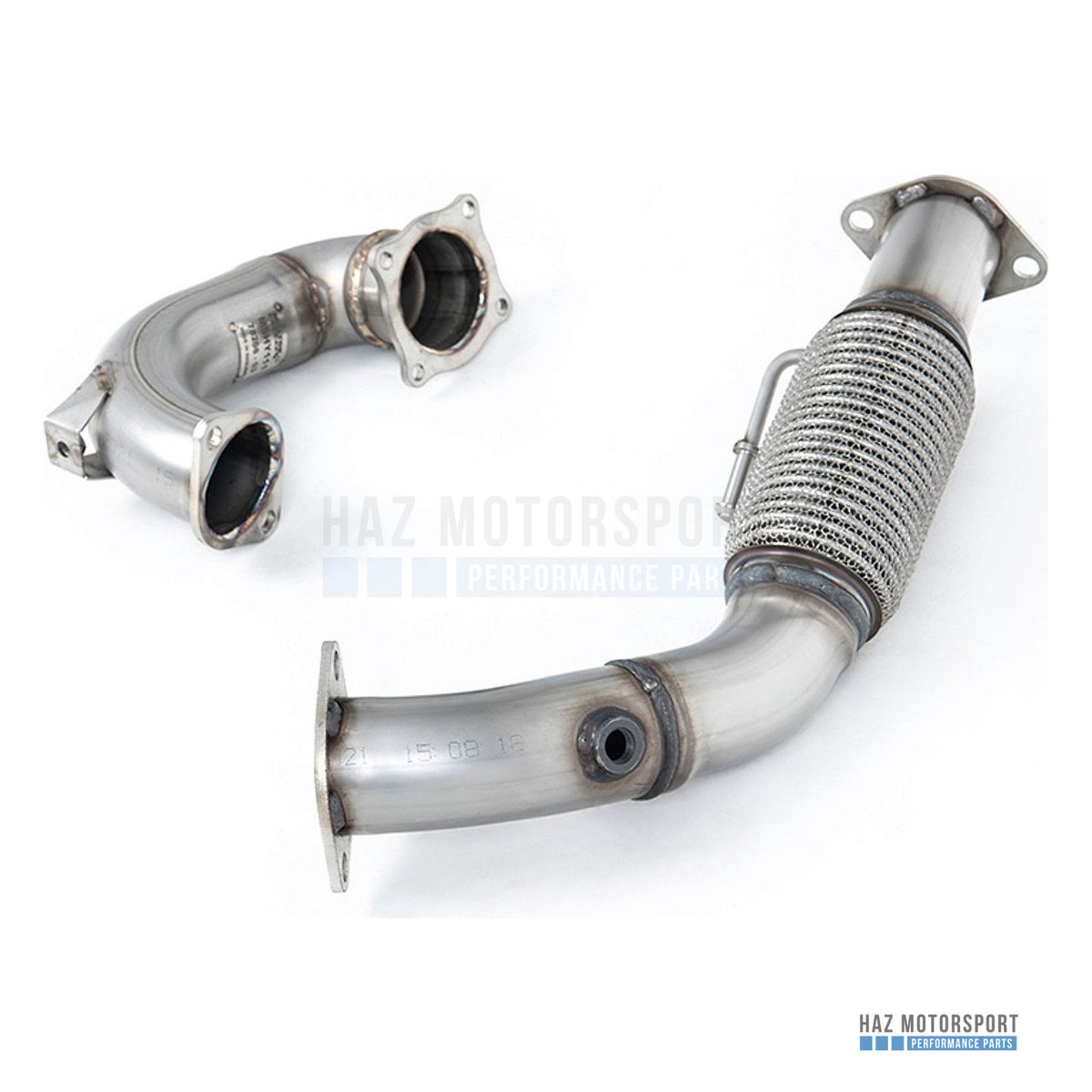 Milltek Sport Large Bore Downpipe with Catalyst Delete – Hyundai/Kia i20 N (2021 on) – photo 1