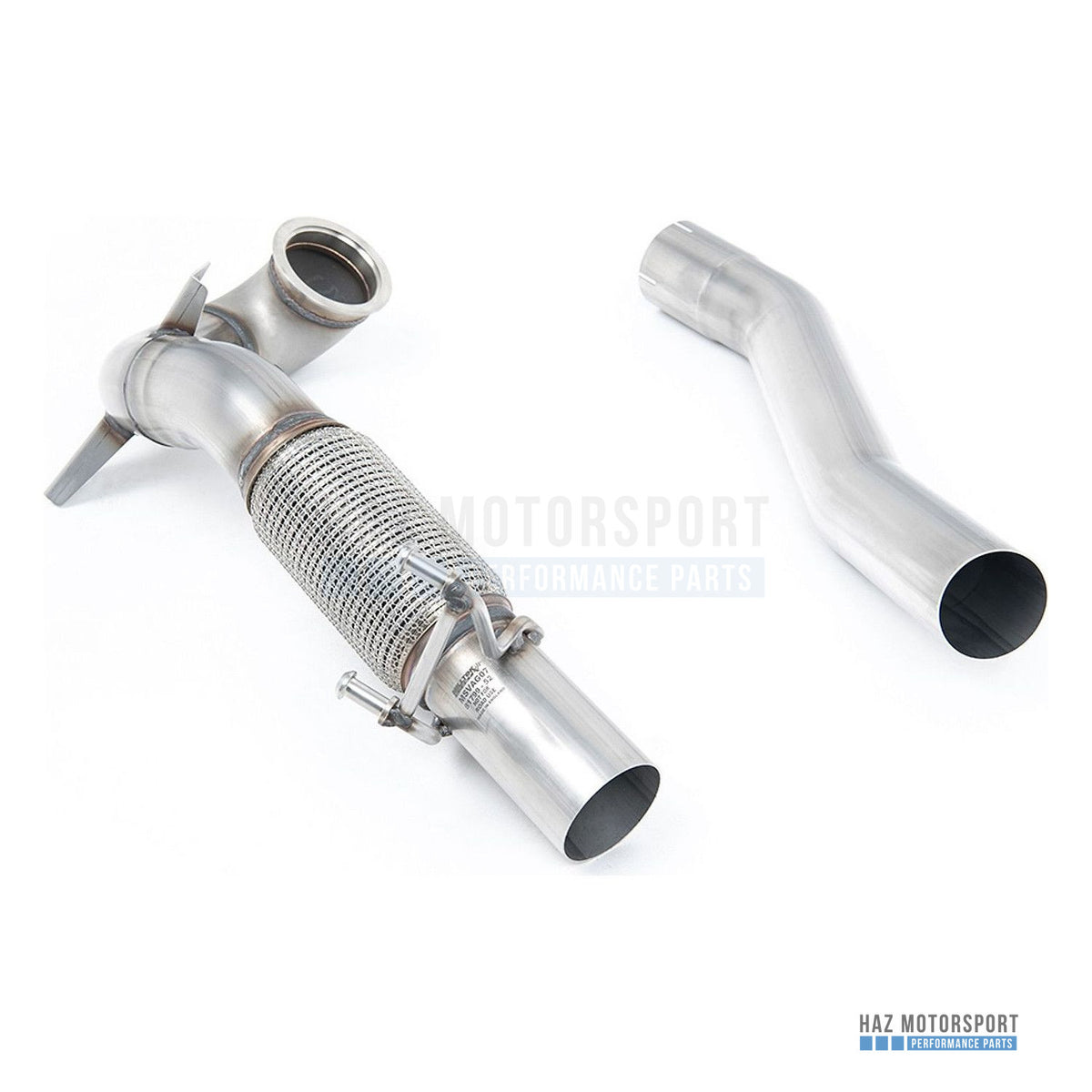 Milltek Sport Large Bore Downpipe with Catalyst Delete – Seat Leon / Golf / Jetta (2013 on) – photo 1