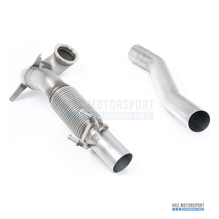 Milltek Sport Large Bore Downpipe with Catalyst Delete – Seat Leon / Golf / Jetta (2013 on) – photo 1