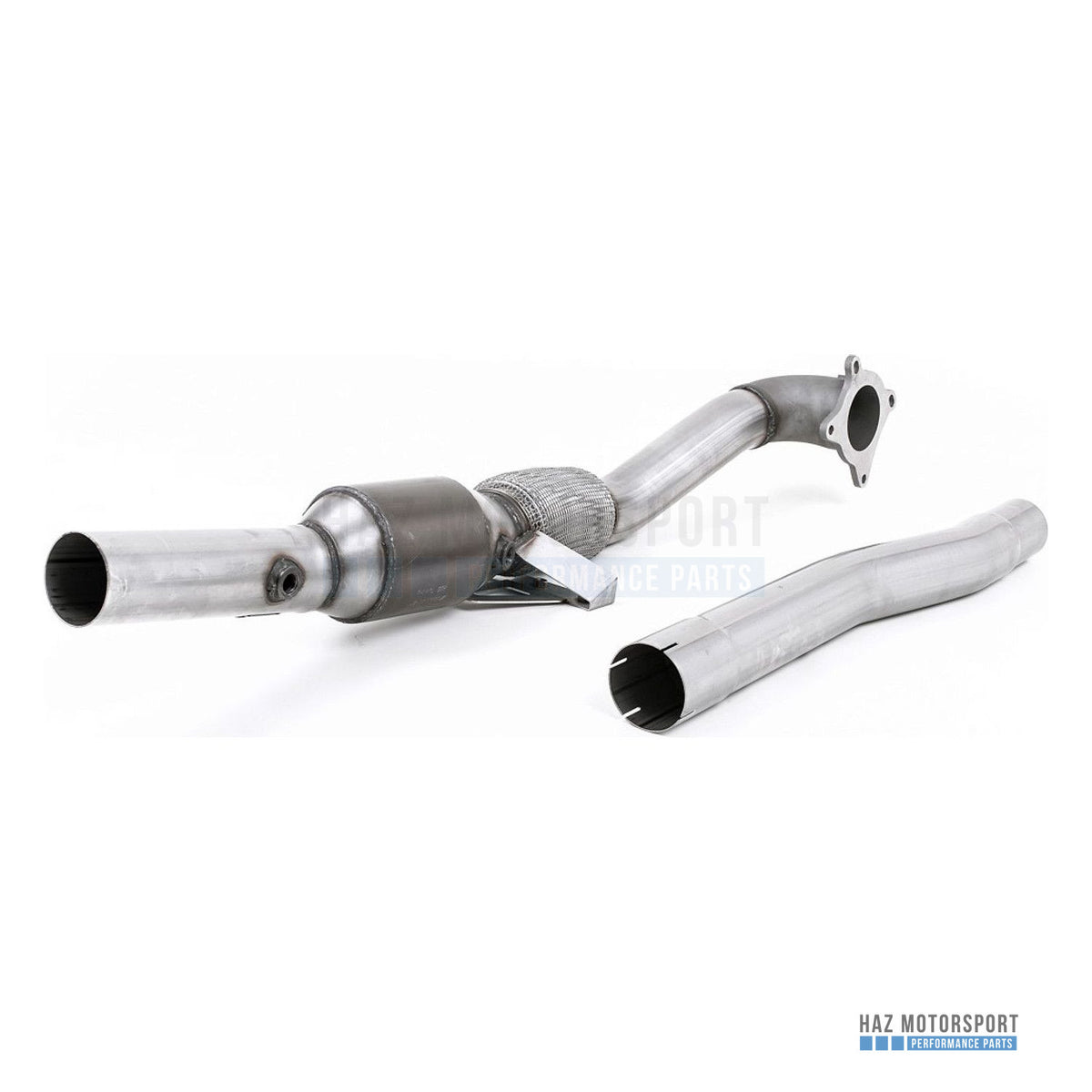 Milltek Sport Large Bore Downpipe with Sports Cat – Audi TT Mk2 2.0 2WD (2006–2011) – photo 1