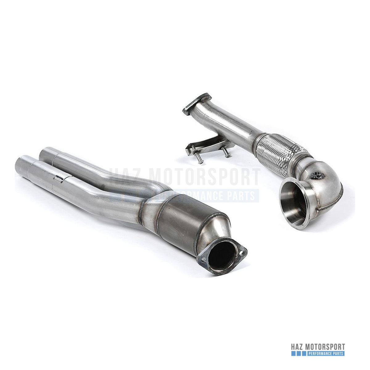 Milltek Sport Large Bore Downpipe with Sports Cat – Audi RS3 Sportback (2015–2017) – photo 1
