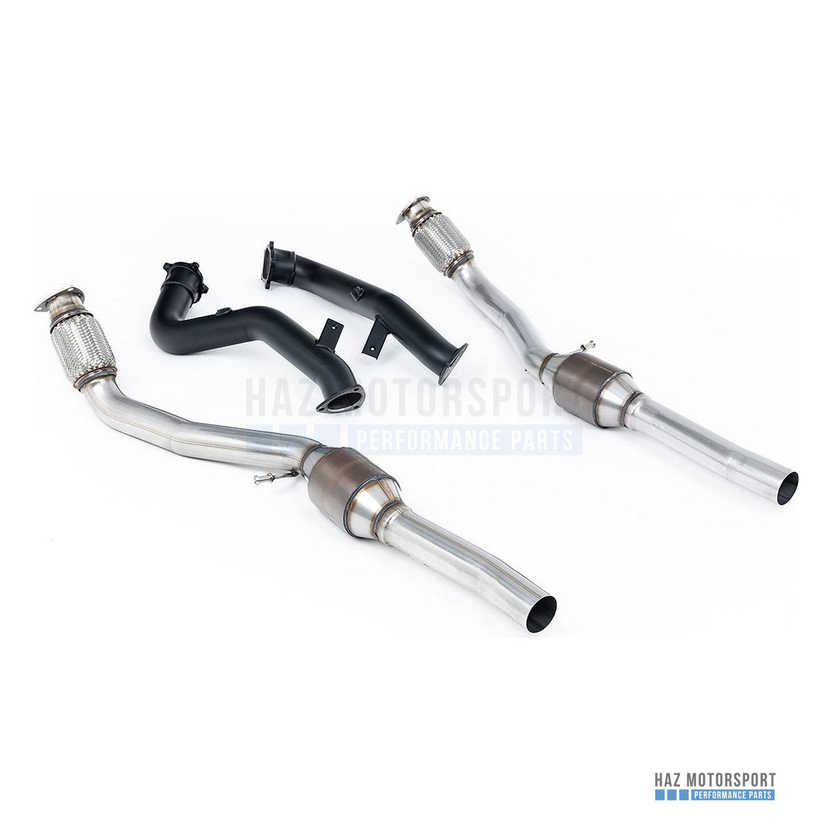 Milltek Sport Large Bore Downpipe with Sports Cat – Audi S8 D4 Quattro (2013–2018) – photo 1