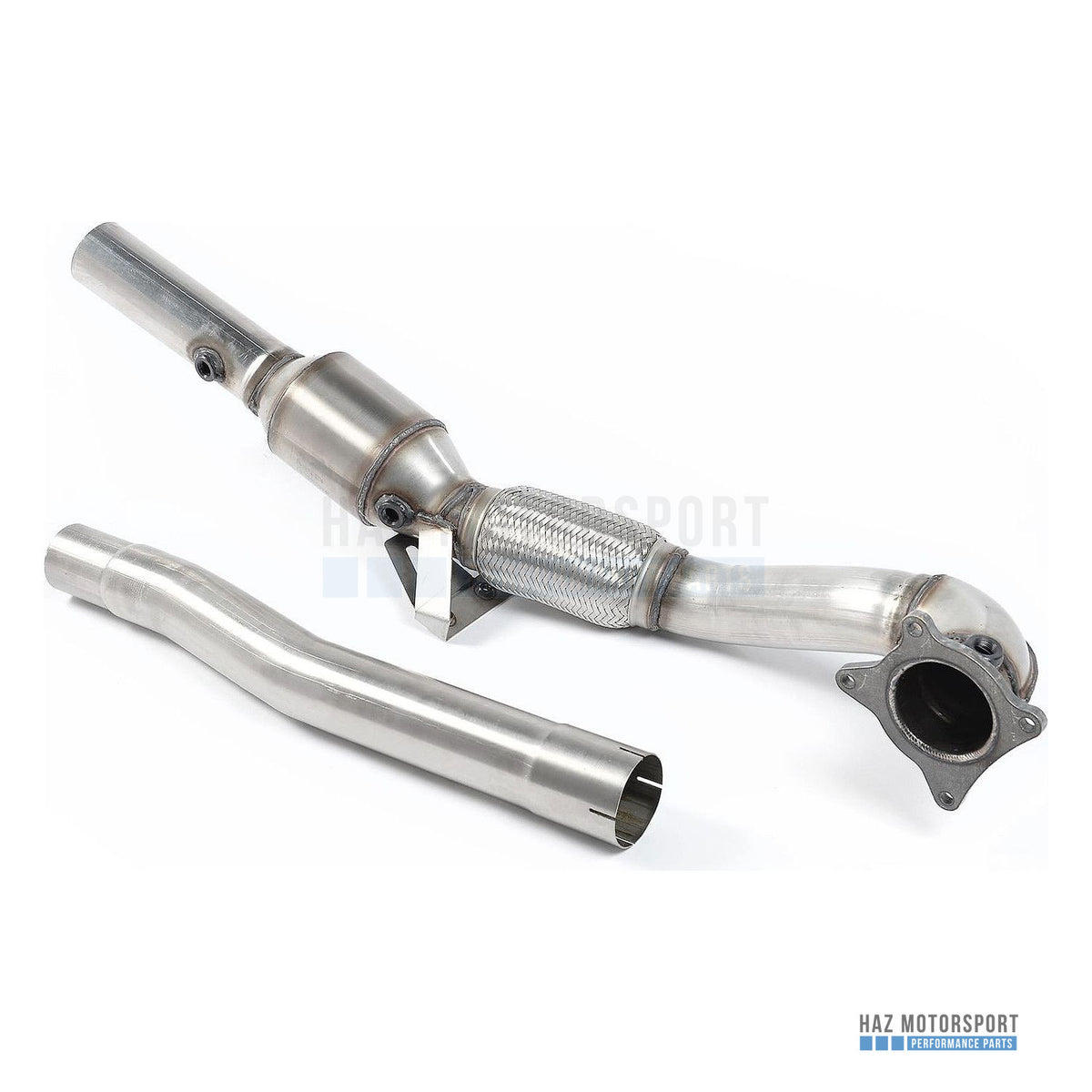 Milltek Sport Large Bore Downpipe with Sports Cat – Audi TTS Mk2 Quattro (2008–2014) – photo 1
