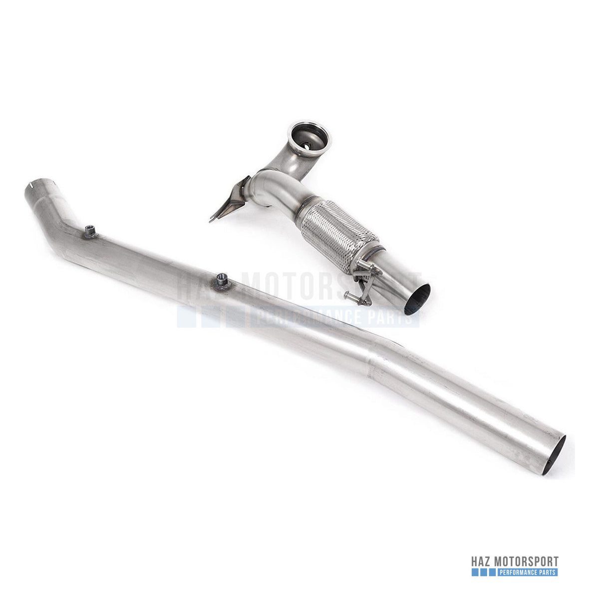 Milltek Sport Large Bore Downpipe with Sports Cat – Audi S3 / Arteon / Golf (2020 on) – photo 1