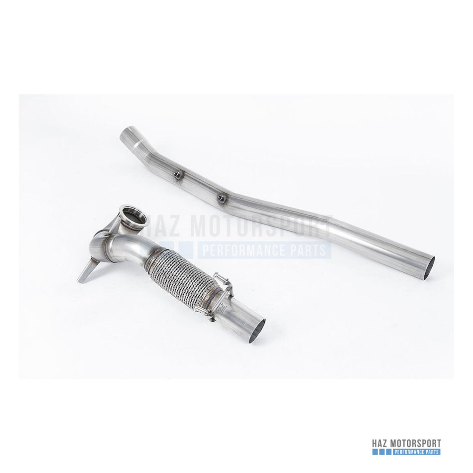 Milltek Sport Large Bore Downpipe with Sports Cat – Audi S3 / Ateca / Leon / Arteon (2019 on) – photo 1