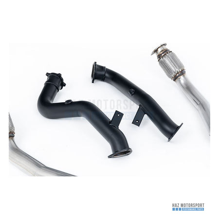 Milltek Sport Large Bore Downpipe with Sports Cat – Audi S8 D4 Quattro (2013–2018) – photo 2