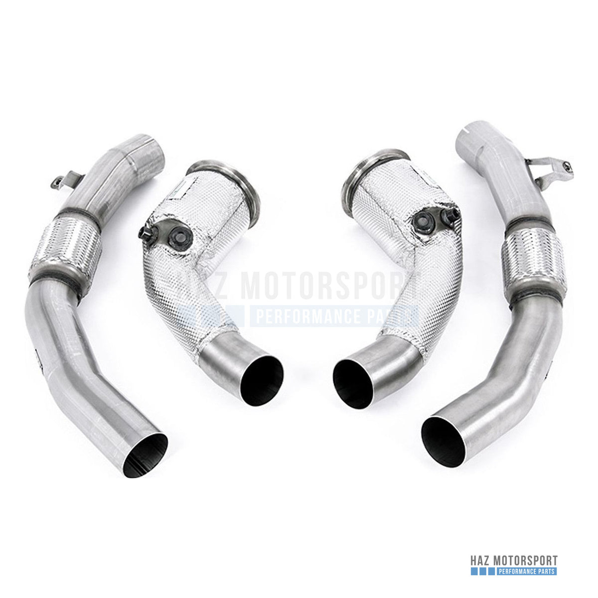 Milltek Sport Large Bore Downpipe with Sports Cat – Audi RS6/RS7 C8 & S8 (2019 on) – photo 2