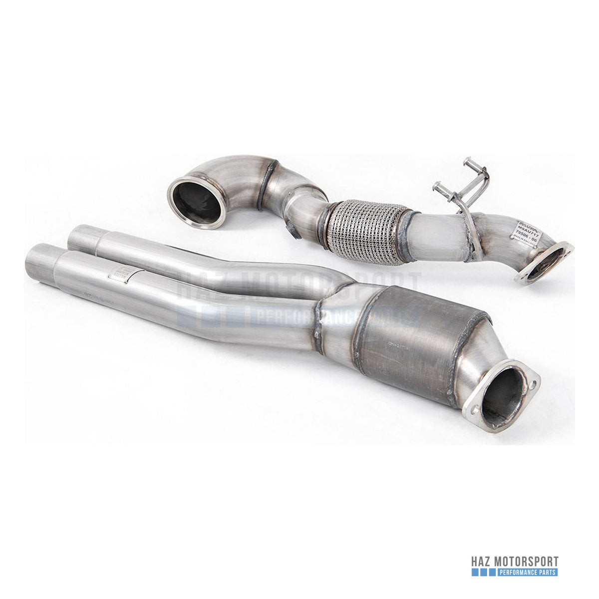 Milltek Sport Large Bore Downpipe with Sports Cat – Audi A3 / S3 / Leon / Golf (2003–2016) – photo 2