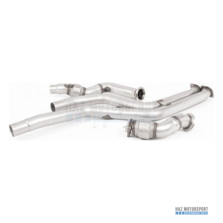 Milltek Sport Large Bore Downpipe with Sports Cat – BMW F87 M2 Comp (2018 on) – photo 1