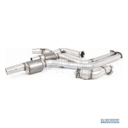 Milltek Sport Large Bore Downpipe with Sports Cat – BMW F87 M2 Comp (2018 on) – photo 2