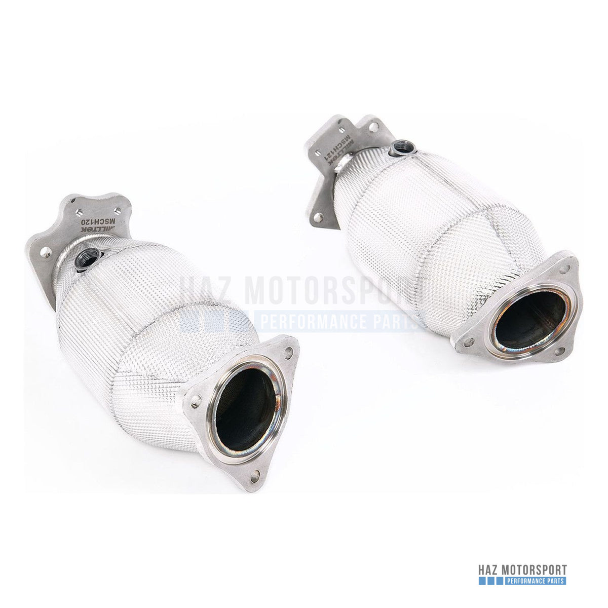 Milltek Sport Large Bore Downpipe with Sports Cat – Chevrolet / GMC Corvette Stingray 6.2L V8 & E-Ray Hybrid (2020 on) – photo 2
