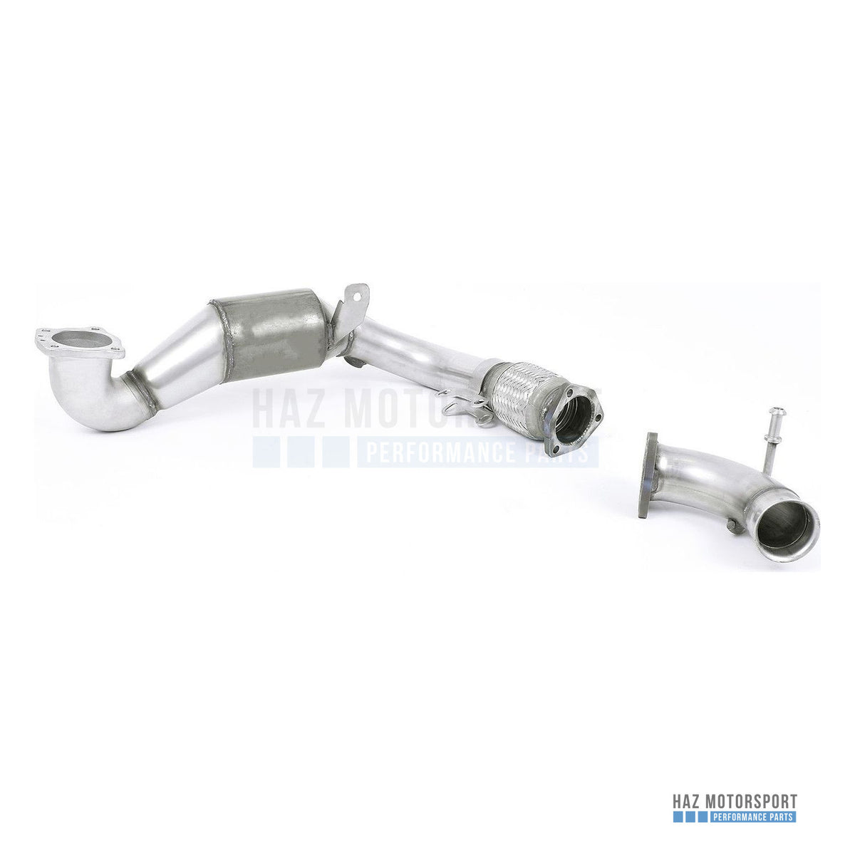 Milltek Sport Large Bore Downpipe with Sports Cat – Ford Fiesta Mk7/7.5/8 Ecoboost 1.0T (2017–2019) – photo 2