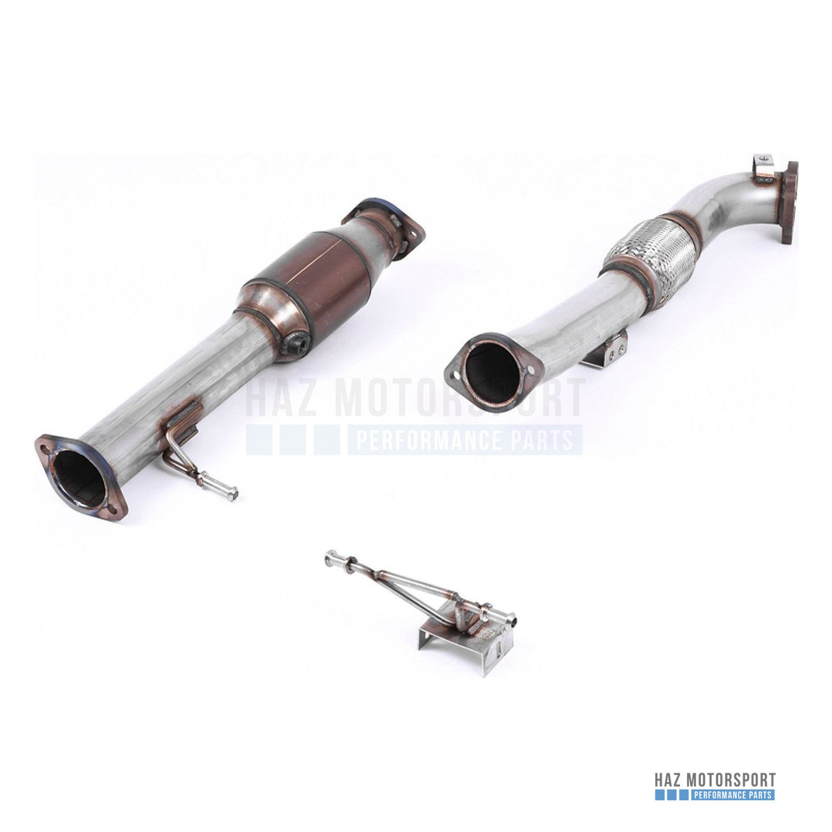 Milltek Sport Large Bore Downpipe with Sports Cat – Ford Focus Mk2 RS (2009–2010) – photo 3