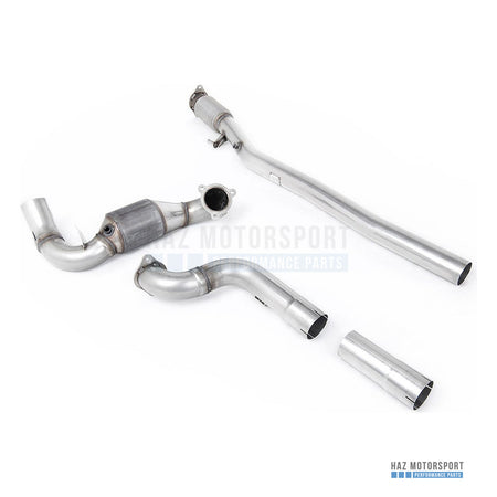Milltek Sport Large Bore Downpipe with Sports Cat – Mercedes A35 AMG (2019 on) – photo 1