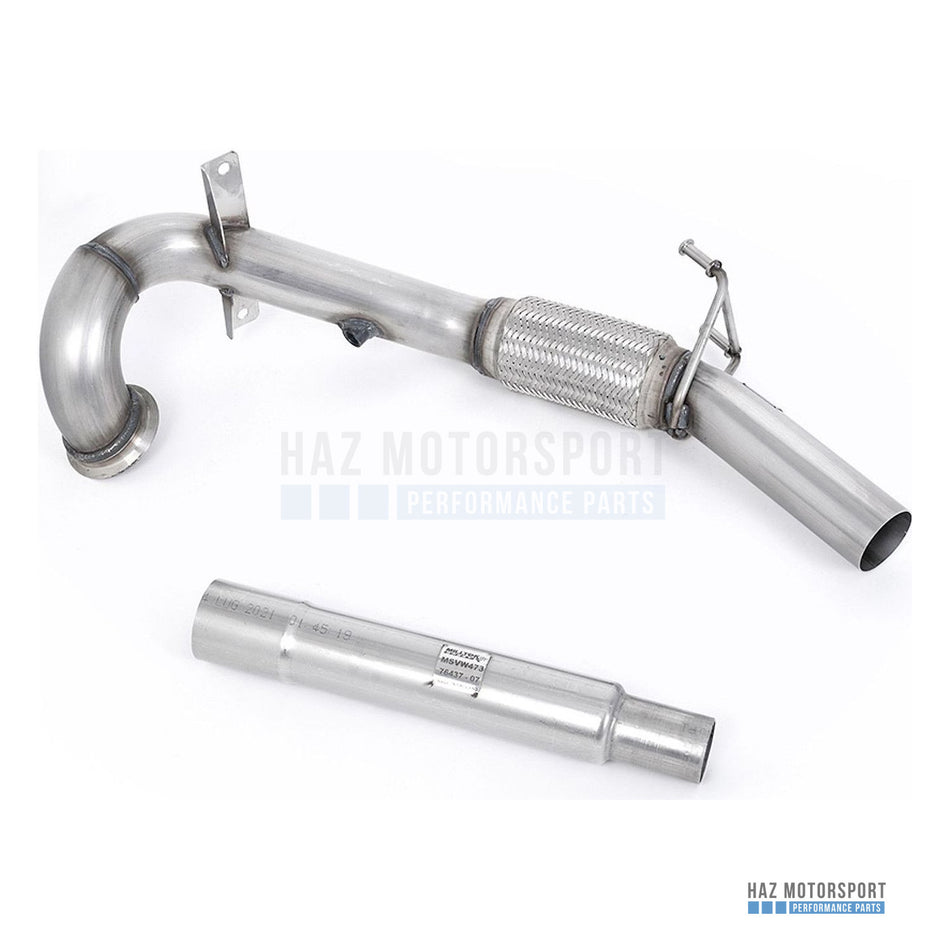 Milltek Sport Large Bore Downpipe with Sports Cat – Seat Ibiza Cupra 1.8 TFSI & VW Polo GTI 1.8 TSI (2015–2018) – photo 1
