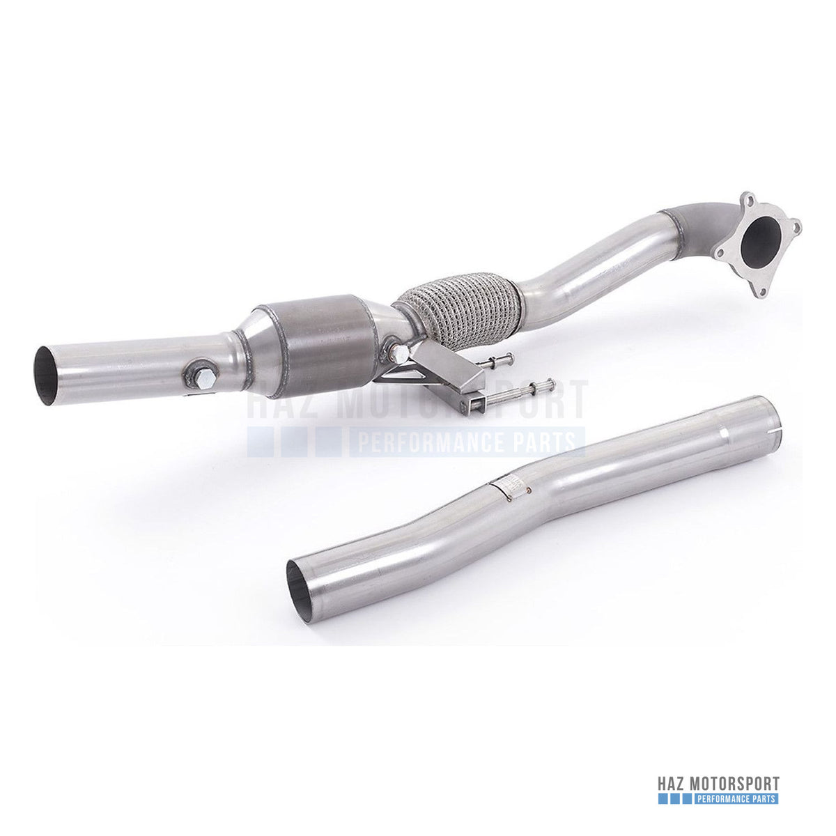 Milltek Sport Large Bore Downpipe with Sports Cat – VW Beetle / Golf / Scirocco (2004–2016) – photo 1