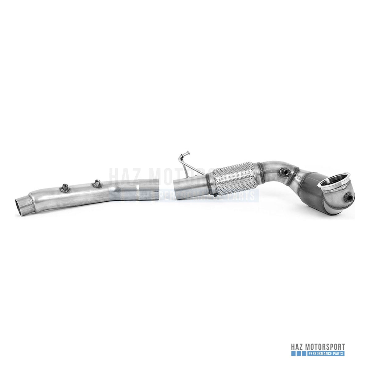 Milltek Sport Large Bore Downpipe with Sports Cat – VW Golf R Mk8 / Mk8.5, Audi S3 8Y, Cupra Formentor & Leon 2.0 TSI (2020 on) – photo 2