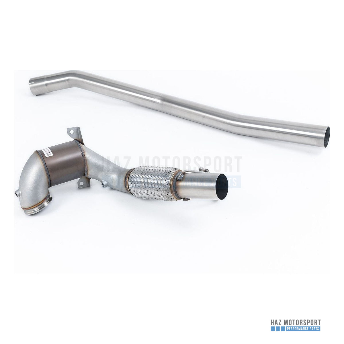 Milltek Sport Large Bore Downpipe with Sports Cat – VW Golf R Mk7 (2014–2021) – photo 3