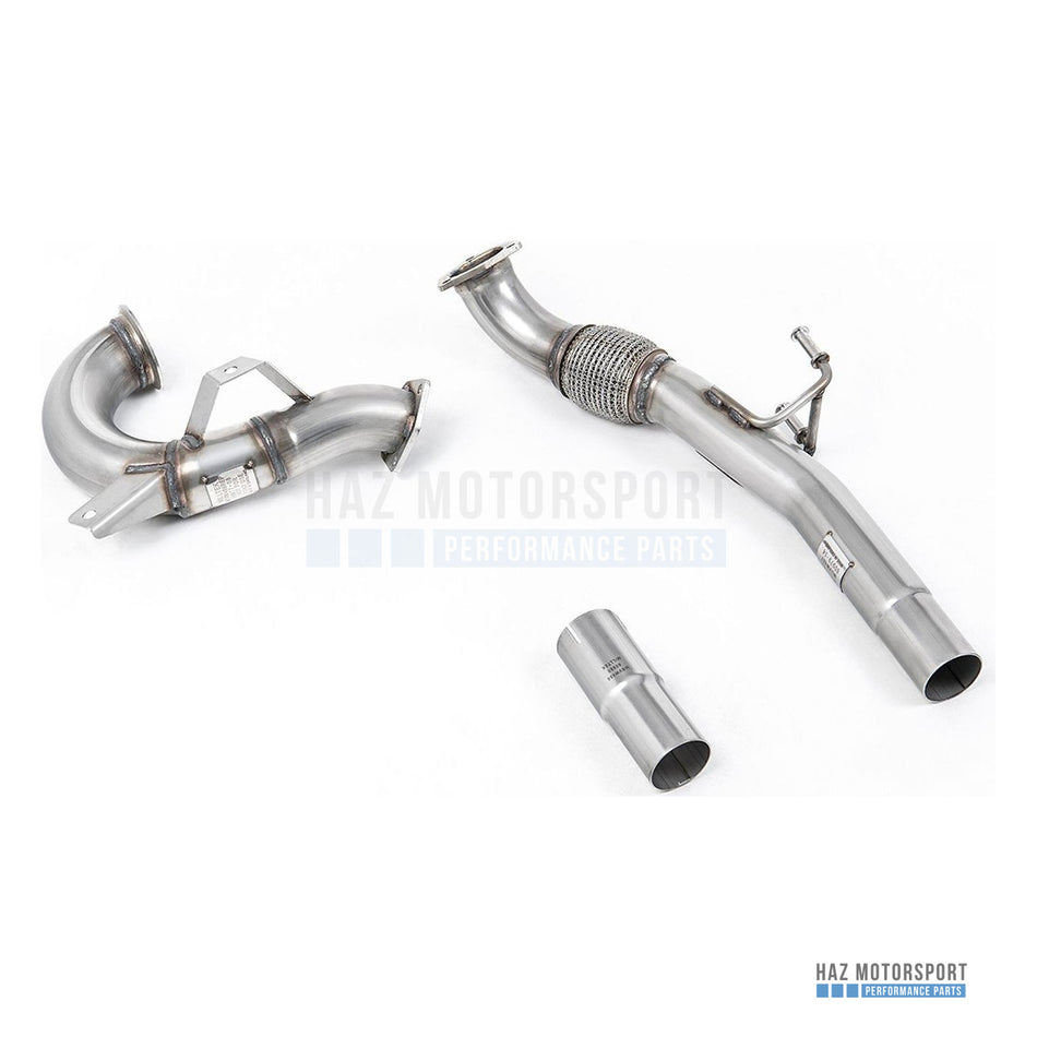 Milltek Sport Large Bore Downpipe with Sports Cat – VW Up GTI 115PS & 1.0 TSI 90PS (2016 on) – photo 1