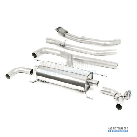 Milltek Sport Non-Resonated (Louder) Cat Back Exhaust – Alfa Romeo Giulia 2.0T Veloce (2017 on) – photo 1