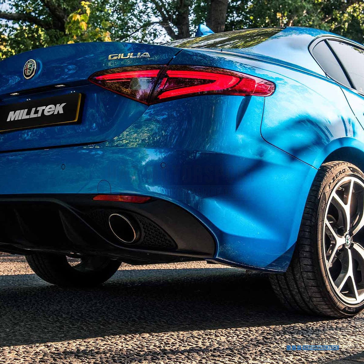 Milltek Sport Non-Resonated (Louder) Cat Back Exhaust – Alfa Romeo Giulia 2.0T Veloce (2017 on) – photo 6