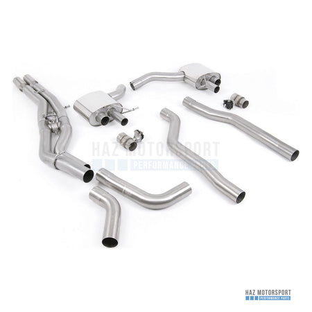 Milltek Sport Non-Resonated (Louder) Cat Back Exhaust – Audi RS6/RS7 C8 (2019 on) – photo 1