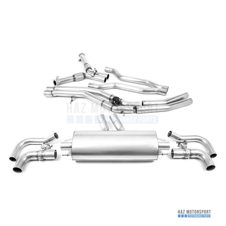 Milltek Sport Non-Resonated (Louder) Cat Back Exhaust – Audi RSQ8 (2020 on) – photo 1