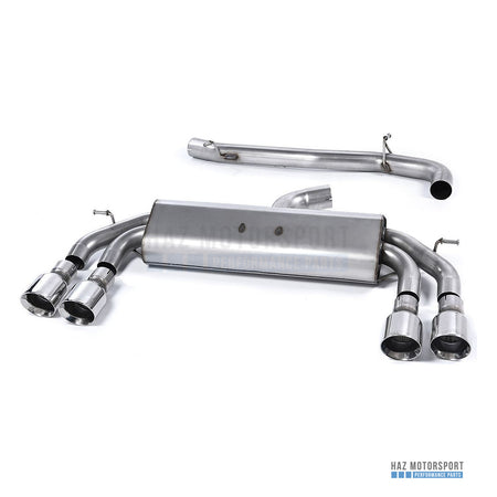 Milltek Sport Non-Resonated (Louder) Cat Back Exhaust – Audi S3 8V/8V.2 Sportback Non GPF (2013–2018) – photo 1